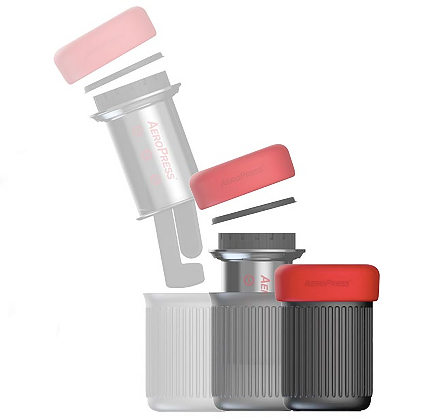 AeroPress go – Zubehör auf einen Blick
