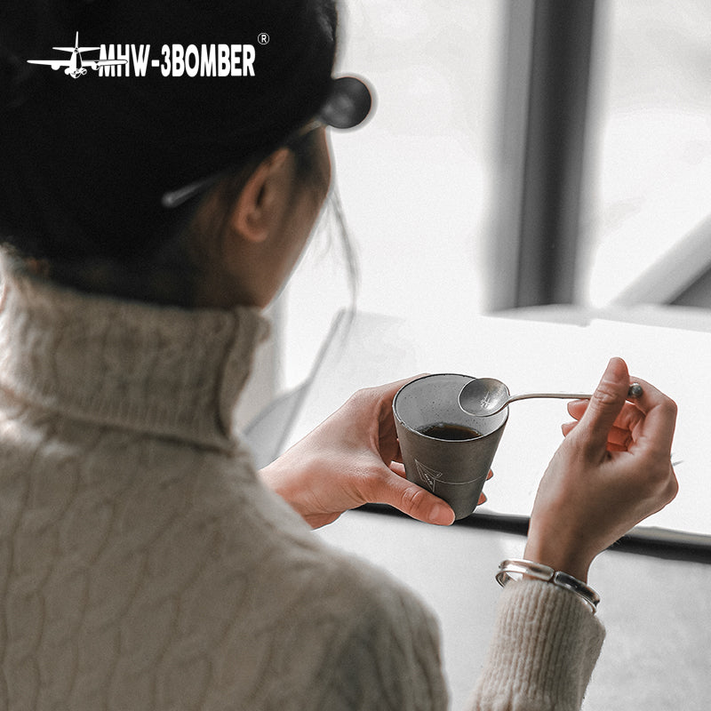 MHW-3BOMBER Coffee Spoon Kaffeelöffel aus Edelstahl